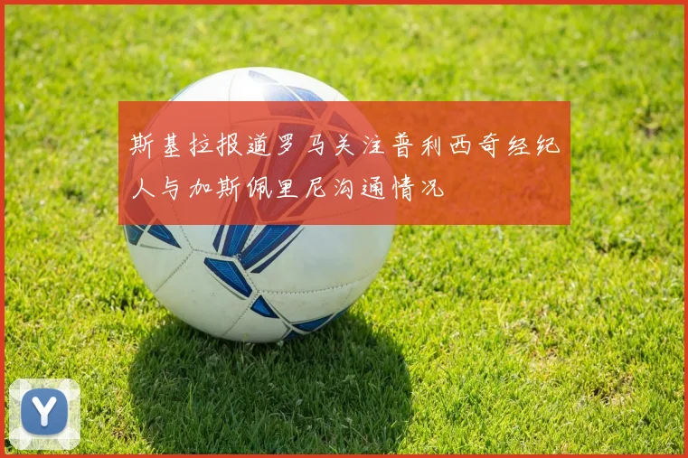 斯基拉报道罗马关注普利西奇经纪人与加斯佩里尼沟通情况